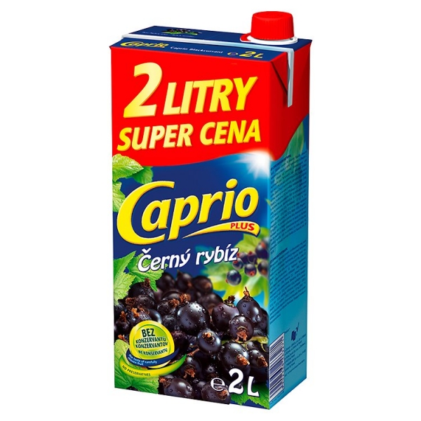 Caprio čierna ríb.1+1L gratis