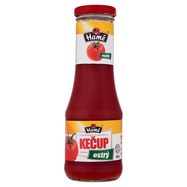 Kečup ostrý 300g/Hamé