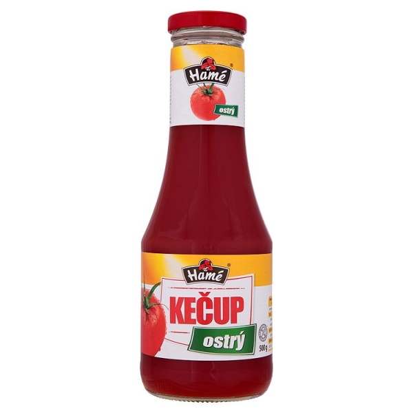 Kečup ostrý 500g Hamé