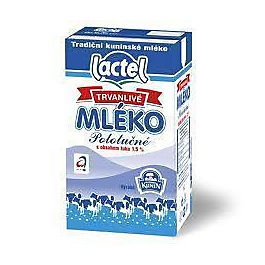 Mlieko trvan.1,5% 1L Kunín