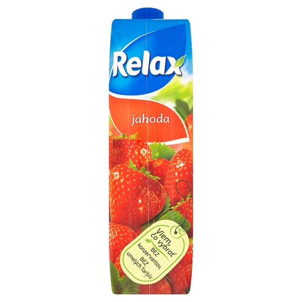 Džús Relax 1L jahoda 44%Premium
