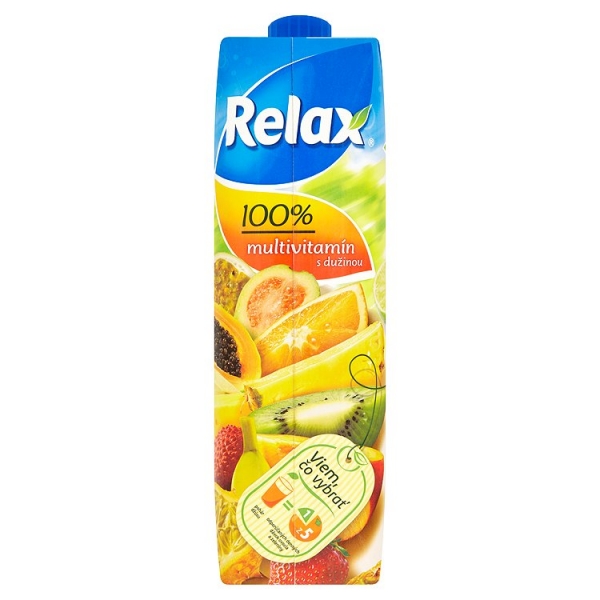 Džús Relax 1L multiv.100%Premium