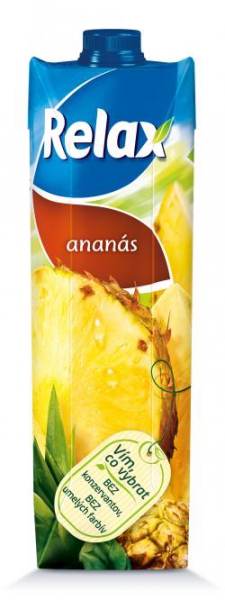 Džus Relax 1l ananás
