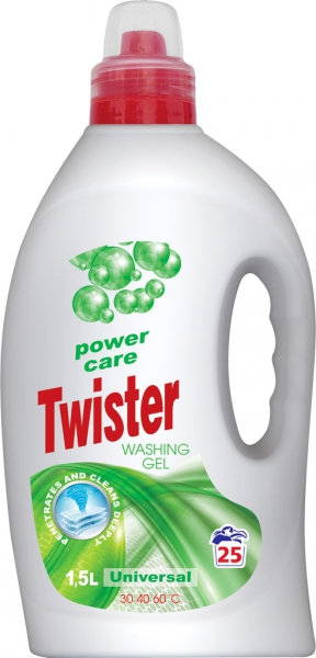 Prací gel Twister 1,5L Universal
