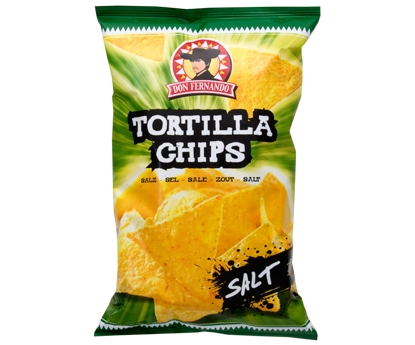 Chips Tortilla soľ 200g Gunz